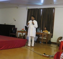 Balaji speaking